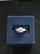 Women's Ring - White Gold 18k (.750) 4.3 grams Size 20