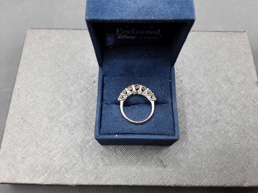 Women's Ring - Anniversary - White Gold 14k (.585) 3.2 grams Size 7.5