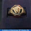 Men's Ring - Yellow Gold 10k (.417) 5 grams Size 11.5