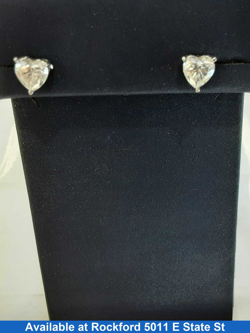 Double Stud Earring - Silver 1.4 grams