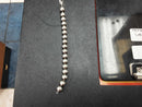 Bead Bracelet - Silver 18.7 grams 12 inch