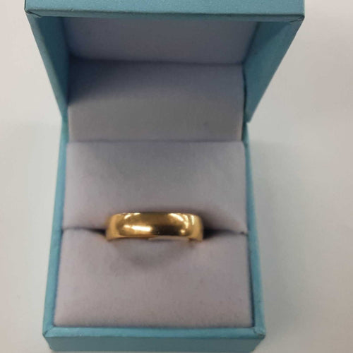 Ring - Wedding Band - Yellow Gold 14k (.585) 6.2 grams Size 8