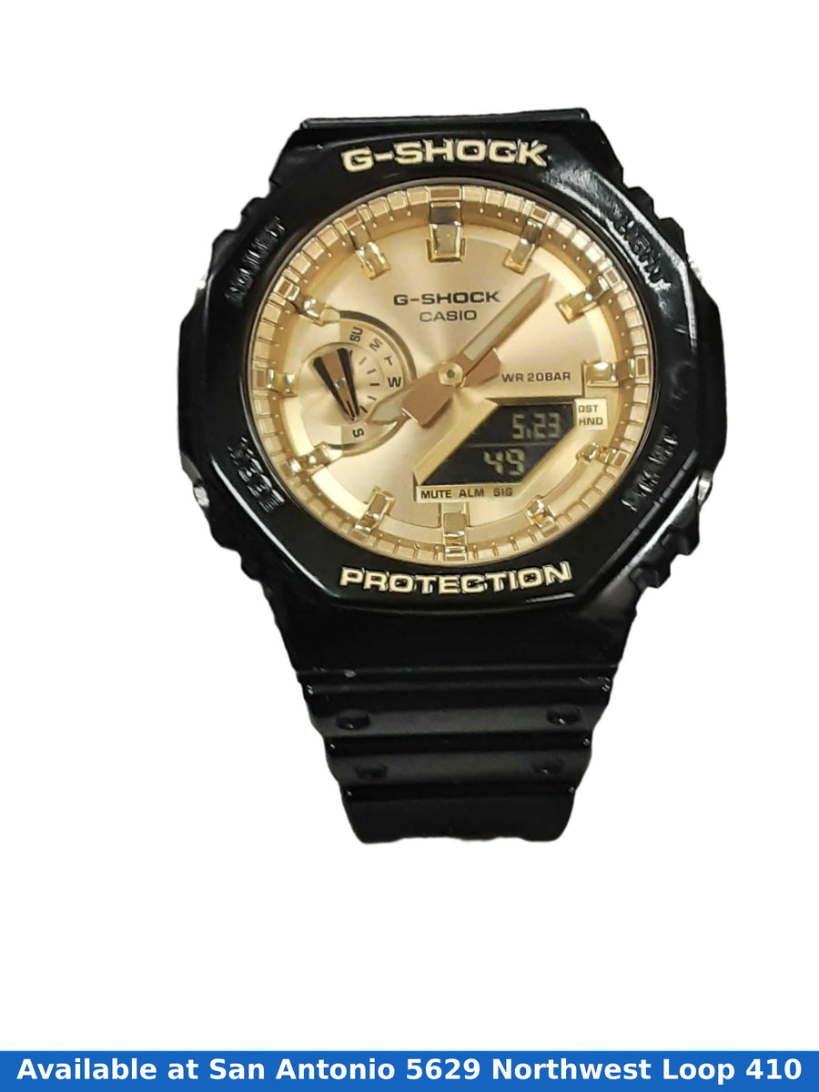 Casio G-shockga2100gb Black Regular Watch