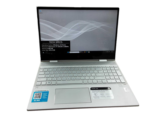 Hp 15-dr1010nr Intel Core I7 - 10th Generation 8 Gb 500 Gb Silver Laptop