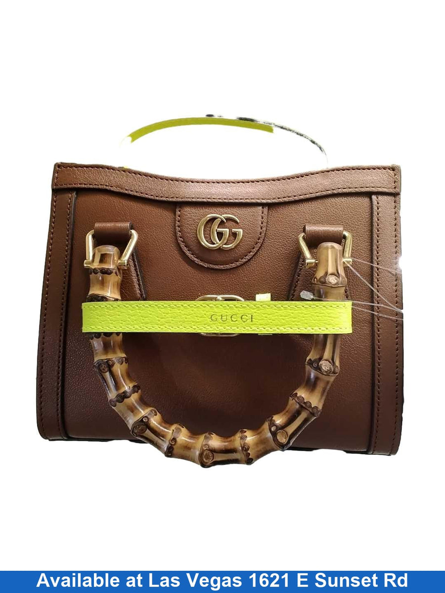 Gucci Diana Small Tote Bag Brown Purse / Handbag