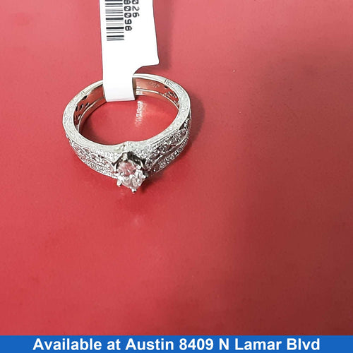 Women's Ring - White Gold 14k (.585) 6.1 grams Size 7.5
