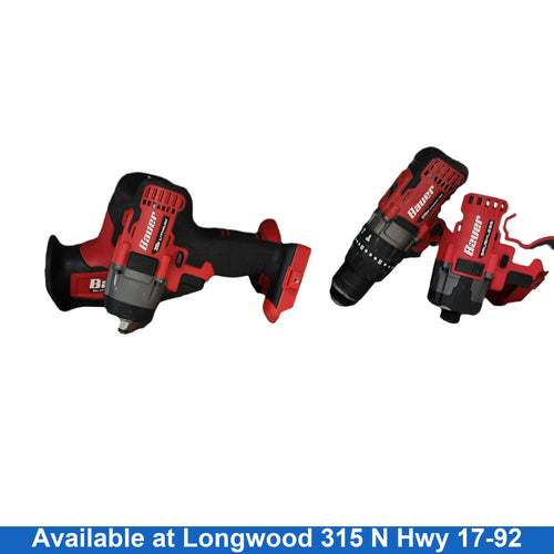 Bauer 1983c-b Red Cordless Impact Drill
