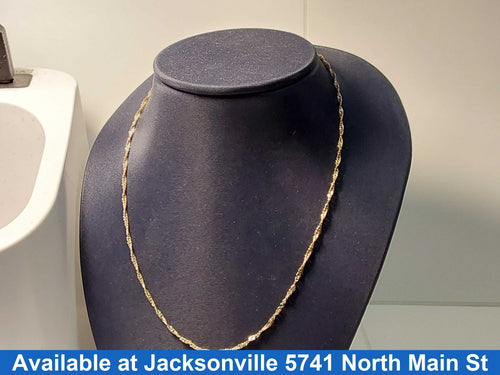Rope Chain - Yellow Gold 10k (.417) 1.7 grams 18 inch