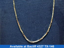 Box Chain - Yellow Gold 14k (.585) 2.9 grams 19 inch
