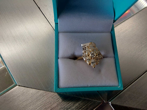 Women's Ring - Yellow Gold 14k (.585) 3.9 grams Size 6