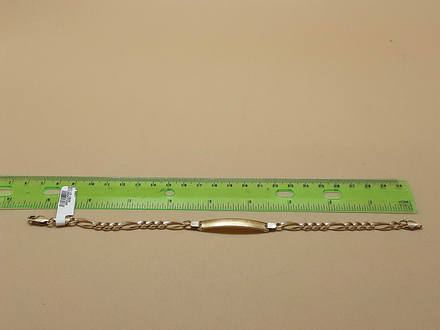 ID Bracelet - Yellow Gold 14k (.585) 12 grams 8 inch