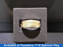 Ring - Wedding Band - White Gold 10k (.417) 3.9 grams Size 20