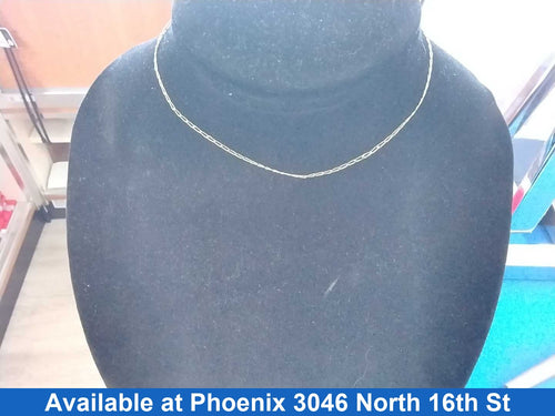 Link Chain - Yellow Gold 14k (.585) 1.35 grams 10 inch