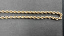 Rope Chain - Yellow Gold 14k (.585) 33.9 grams 22 inch