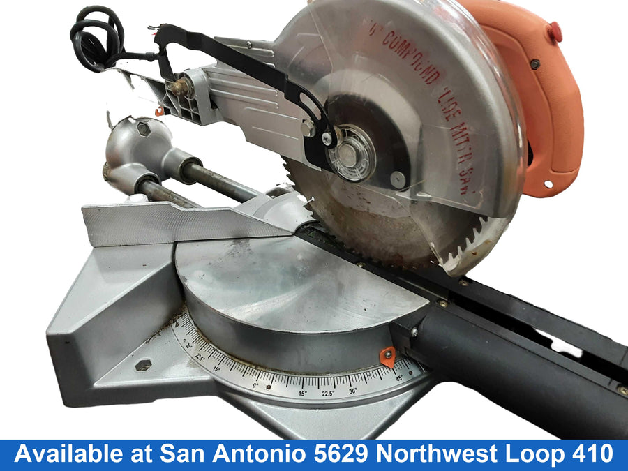Chicago Electric 90891 Orange Corded Slide Saw