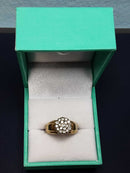 Women's Ring - Yellow Gold 10k (.417) 5.2 grams Size 7
