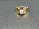 Women's Ring - Solitaire - Yellow Gold 14k (.585) 5.8 grams Size 6.5