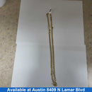 Cuban Link Chain - Yellow Gold 14k (.585) 22.2 grams 24 inch