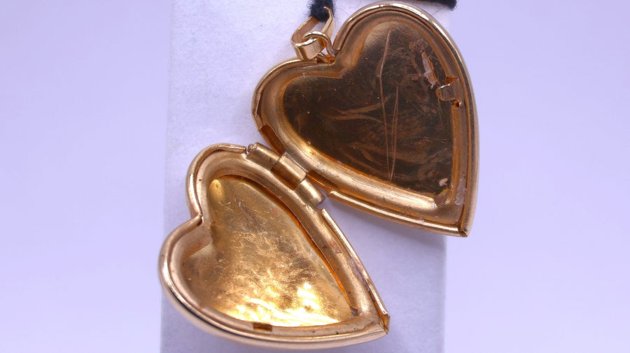Locket Pendant - Yellow Gold 14k (.585) 3.6 Grams