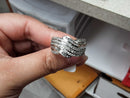 Women's Ring - White Gold 10k (.417) 4.5 grams Size 8.5