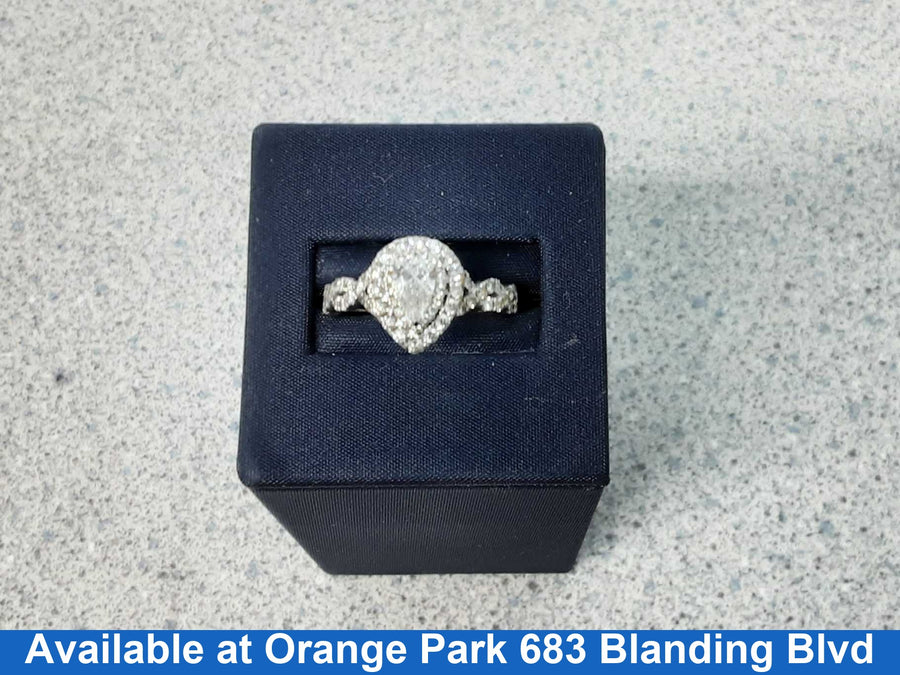Ring - Engagement Set - Yellow Gold 14k (.585) 3.8 grams Size 7