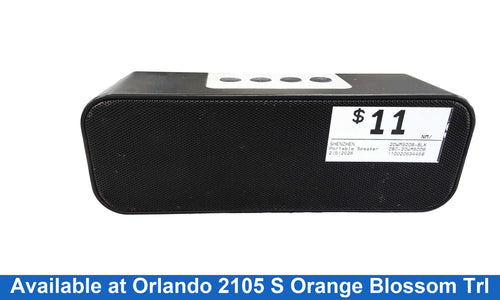 Shenzhen 20wms008-blk Black Portable Speaker