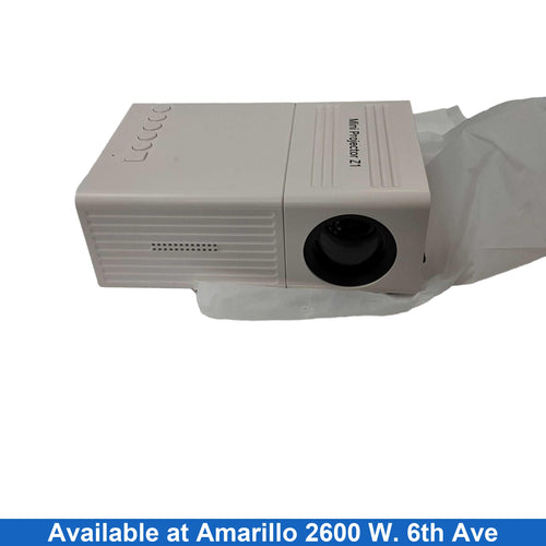 Mini Projector Z1 White Home Media Projector