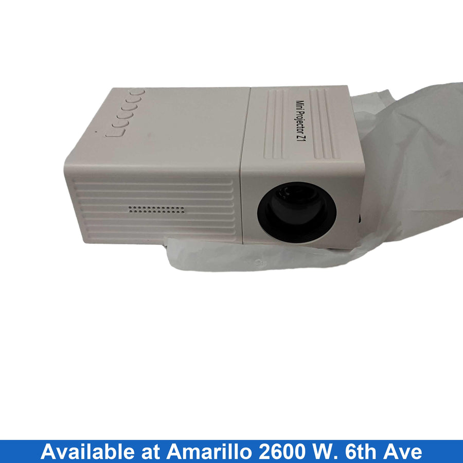 Mini Projector Z1 White Home Media Projector