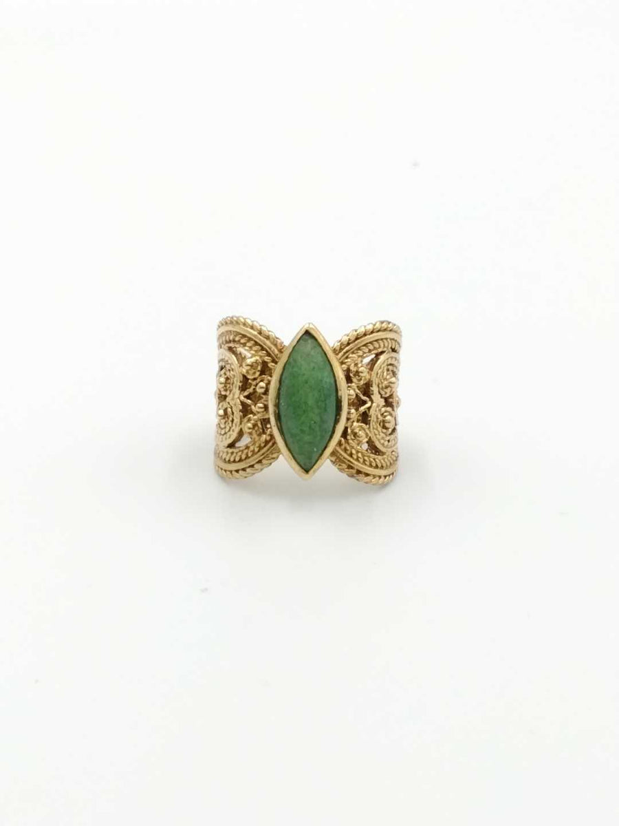 Women's Ring - Yellow Gold 14k (.585) 9.9 grams Size 8
