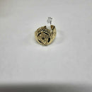 Men's Ring - Yellow Gold 14k (.585) 9.8 grams Size 7.5