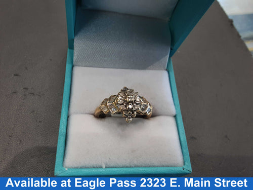Women's Ring - Yellow Gold 10k (.417) 2.5 grams Size 8.5