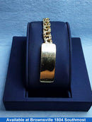 ID Bracelet - Yellow Gold 10k (.417) 19.9 grams 5 inch
