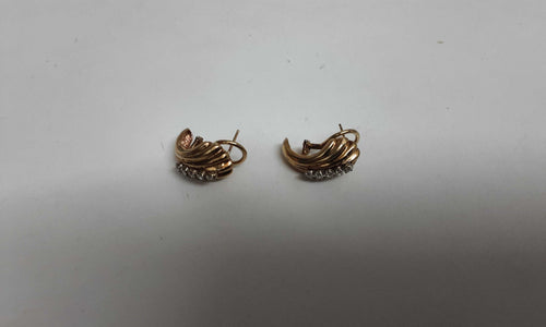 Earrings - Yellow Gold 14k (.585) 10 grams