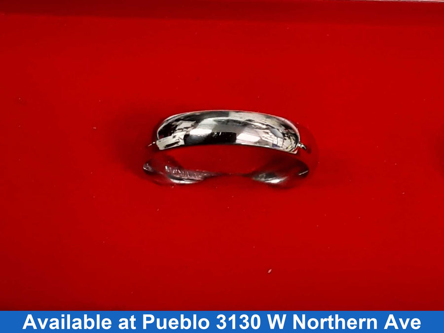 Ring - Wedding Band - White Gold 10k (.417) 6.8 grams Size 14
