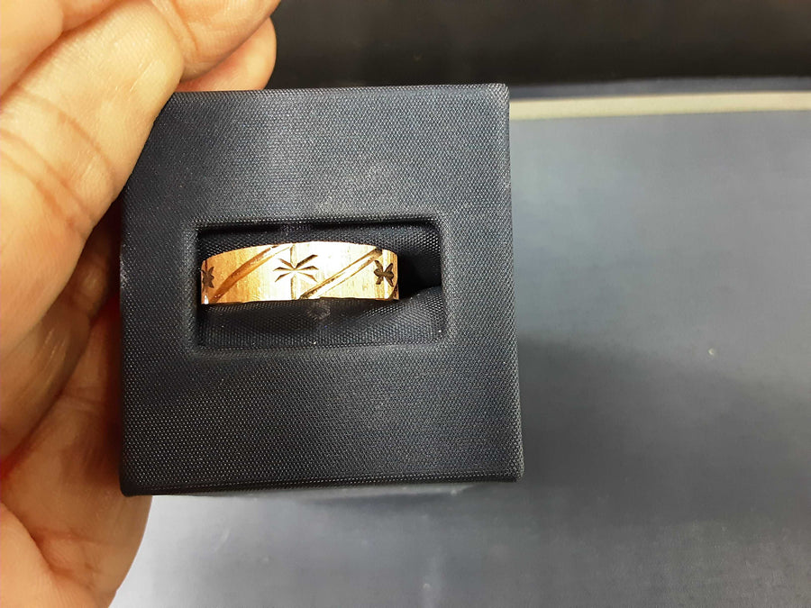 Women's Ring - Yellow Gold 10k (.417) 1.7 grams Size 10