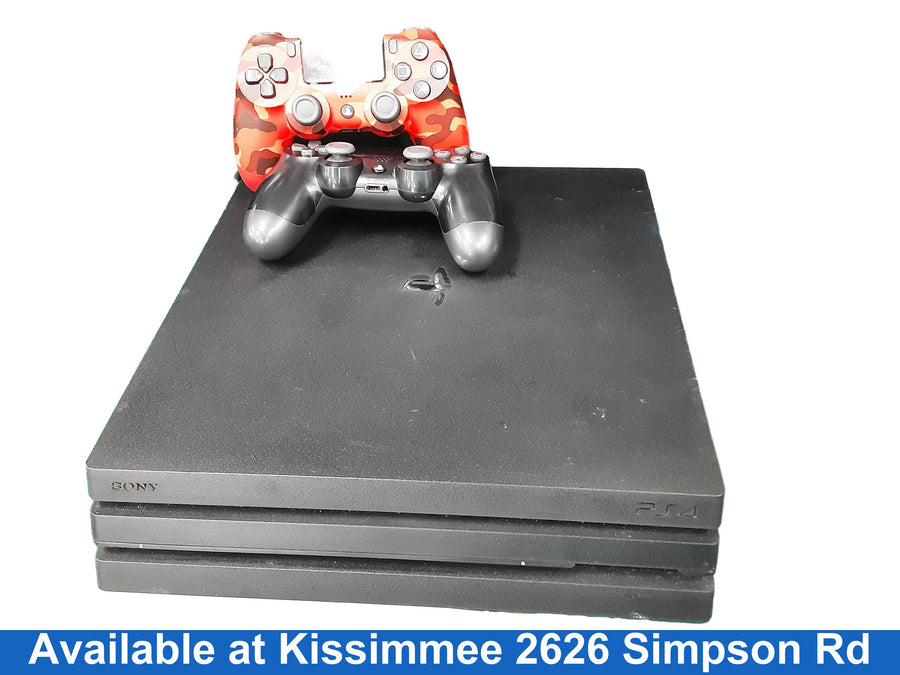 Sony Playstation 4 (Pro - 1tb) 1 Tb Black Video Game Console
