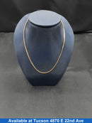 Fox Tail Chain - Yellow Gold 14k (.585) 4.4 grams 10 inch