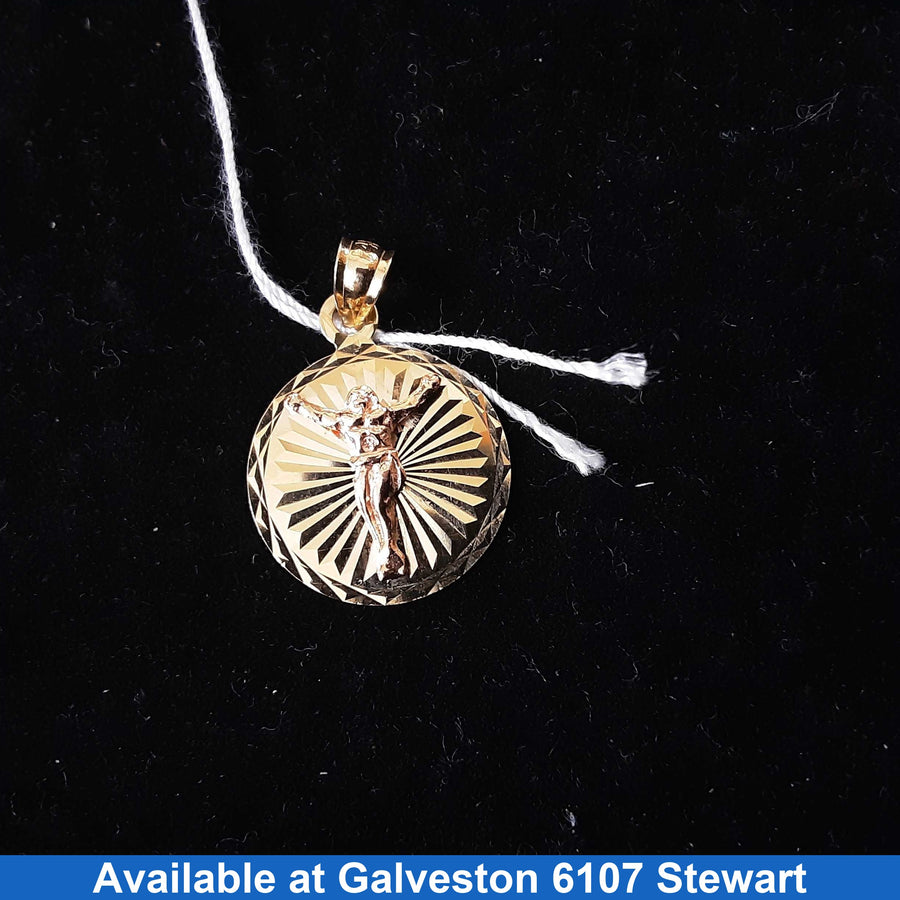 Religious Pendant - Yellow Gold 14k (.585) 1.9 grams