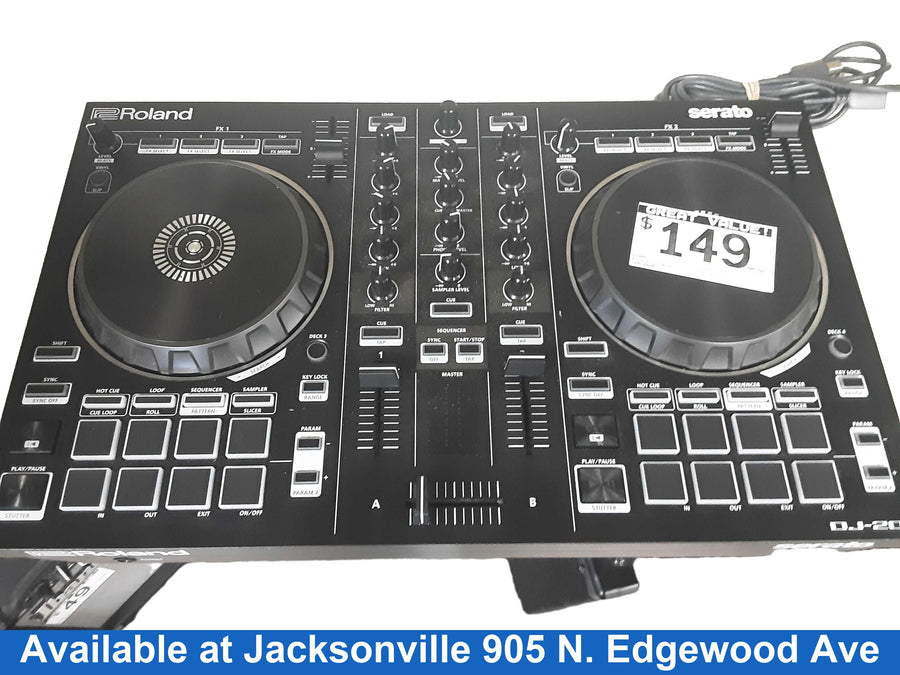 Roland Dj-202 Black DJ Controller