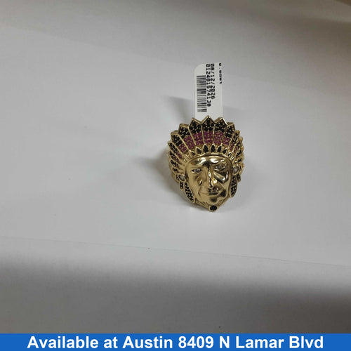 Men's Ring - Yellow Gold 14k (.585) 11.3 grams Size 11