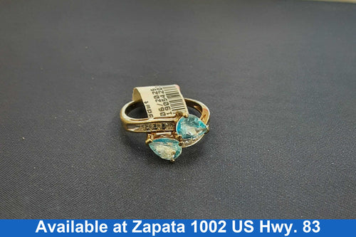 Women's Ring - Yellow Gold 10k (.417) 2.6 grams Size 8