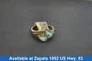 Women's Ring - Yellow Gold 10k (.417) 2.6 grams Size 8