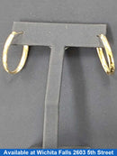 Bangle Earrings - Yellow Gold 14k (.585) 1.5 grams