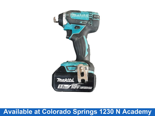 Makita Xdt11 Blue Cordless Impact Drill