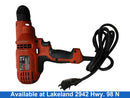 Black & Decker Dr260 Orange Corded Standard Drill