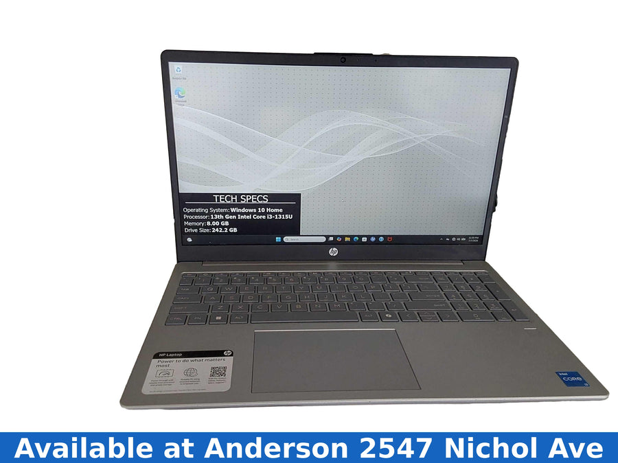 Hp 15-fd0133wm Intel Core I3 - 12th Generation 8 Gb 256 Gb Silver Laptop