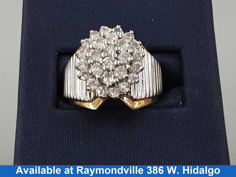 Women's Ring - Yellow Gold 14k (.585) 9.6 grams Size 7