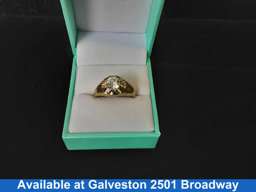 Men's Ring - Yellow Gold 10k (.417) 5 grams Size 9.5