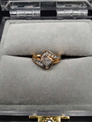 Women's Ring - Yellow Gold 10k (.417) 3.9 grams Size 5.5