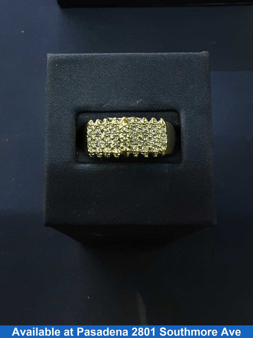 Women's Ring - Yellow Gold 10k (.417) 4.7 grams Size 11